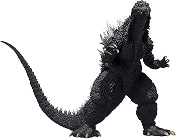 【中古】(非常に良い)TAMASHII NATIONS S.H.モンスターアーツ ゴジラ×メカゴジラ ゴジラ (2002) 約155mm PVC&ABS製 塗装済み可動フィギュア
