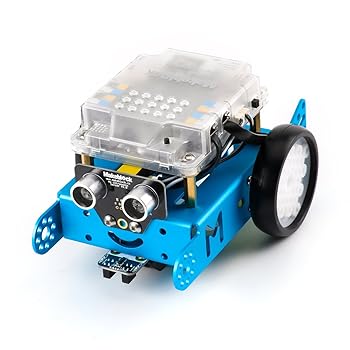 【中古】(非常に良い)Makeblock プログラミングロボット mBot 日本語版 99095 ブルー