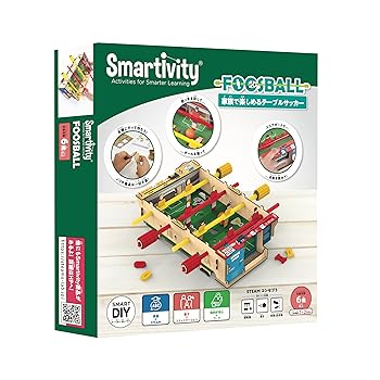 【中古】(非常に良い)Smartivity 工作キット サッカーゲーム 小学生 6歳以上 STEAM教育 非認知能力 おもちゃ 誕生日 プレゼント