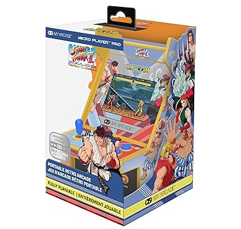 【中古】(人並み外れたに似つかわしい)My Arcade DGUNL-4185 スーパーストリートファイターII - マイクロプレイヤープロ 携帯型 レトロ 吹き抜け (1つに2つの競り合い)