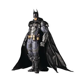 【中古】(非常に良い)Revoltech アメイジングヤマグチ バットマン アーカムナイト アクションフィギュア