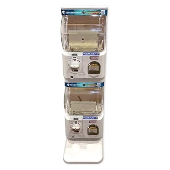 【中古】(非常に良い)NNL-118 ガチャガチャ本体 2段式 業務用 奇数金額設定 300円 省スペース 店舗 イベント用 集客マシン 電源不要 カプセルトイマシン カプセルマ