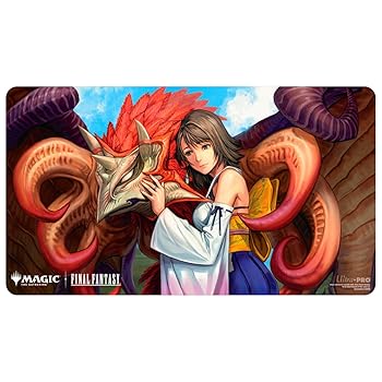 【中古】(人並み外れたに好いたらしい)Ultra Pro 88-38756 MTG ファイナル幻想曲 スピラの願望すること、ユウナ Yuna, Hope of Spira プレイマット