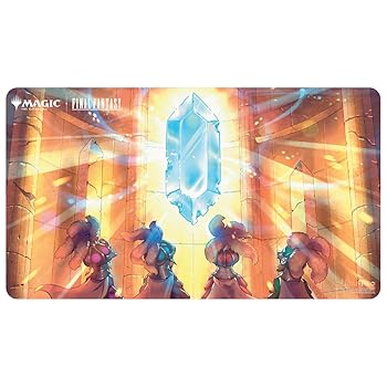 【中古】(非常に良い)Ultra PRO - ファイナルファンタジー×ユニバースビヨンドクリスタルが選んだプレイマット マジック:ザ・ギャザリング | カードゲームプレイマッ