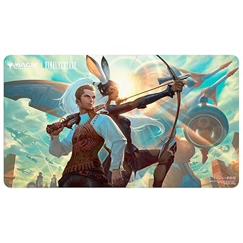 【中古】(非常に良い)Ultra PRO - ファイナルファンタジー×ユニバースビヨンドバルテスとフランプレイマット マジック:ザ・ギャザリング | カードゲームプレイマット