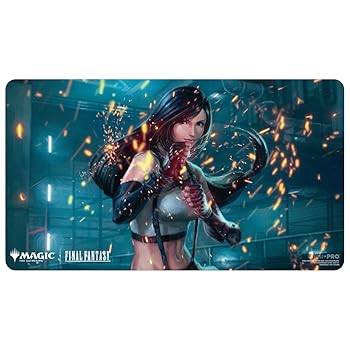 【中古】(非常に良い)Ultra Pro 88-38751 MTG ファイナルファンタジー 格闘家、ティファ Tifa, Martial Artist プレイマット