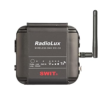 【中古】(人並み外れたに好いたらしい)SWIT RadioLux Tx 専門的無線電話DMX変速機機
