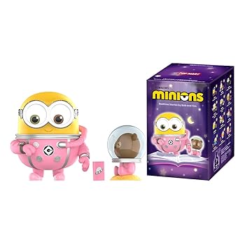 【中古】(非常に良い)POP MART Minions Bedtime Stories by Bob and Tim シリーズ 【アソートボックス 12ピース 】 ポップマート ガチャガチャ ブラインド ボックス