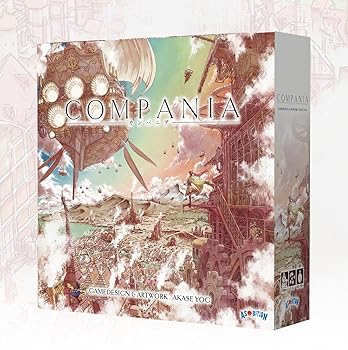 【中古】(人並み外れたに好いたらしい)アソビション(Asobition) Compania (1-6人用 60-90分 10才以上向け) ゲーム盤力くらべ