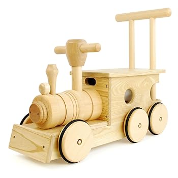 【中古】(非常に良い)コイデ 汽車ポッポ（木製タイヤ）M-32W