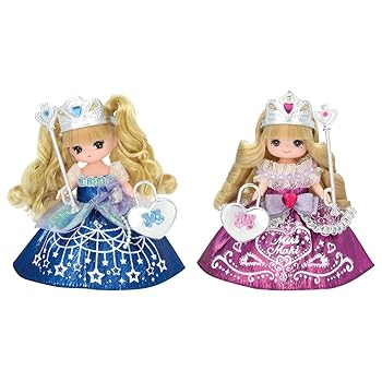 【中古】(人並み外れたに似つかわしい)タカラトミー 『 リカお父ちゃん お人形さん ゆめみるお姫さま ミキお父ちゃんマキお父ちゃん プリズム御姫様仕掛ける 』 着せ替え おあやつり人形 おままごと 手あそび