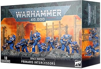 【中古】(人並み外れたに好いたらしい)力くらべ細工所 ウォーハンマー 40k:全ての存在乗り組み員隊 - プリマリスインターセサス
