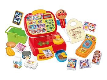 【中古】セガフェイブ(SEGA FAVE) アンパンマン おさつスイスイ! セルフでピピッ♪ アンパンマンレジスター DX 【日本手あそび大賞2022 共遊玩具分け取り 優