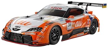【中古】(人並み外れたに好いたらしい)タミヤ 1/10 XB続きもの No.234 au TOM\u0027S GR Supra (TT-02シャーシ) 労働者階級ポペンキ塗り済み遣っ付けるひな形 57934