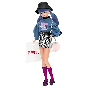 【中古】タカラトミー(TAKARA TOMY) リカちゃん ドール #Licca #WEGO (ウィゴー) 着せ替え おままごと おもちゃ 3歳以上