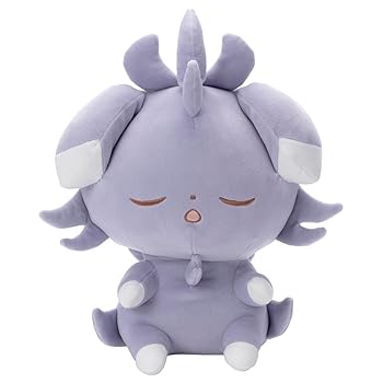 【中古】(非常に良い)タカラトミーアーツ(TAKARATOMY A.R.T.S) ポケットモンスター ポケモン ポケピース (おやすみVer.) ニャスパー ぬいぐるみ 高さ約33cm