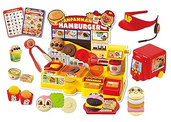 【中古】セガトイズ(SEGA TOYS) アンパンマン ジュージューころころ 語りあうバーガー屋さん DX