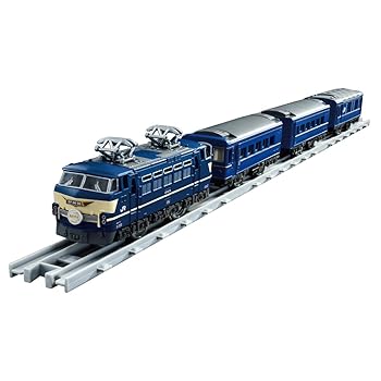 【中古】(人並み外れたに好いたらしい)タカラトミー プラレール 実際的位置付け 青碧トレインあさかぜ