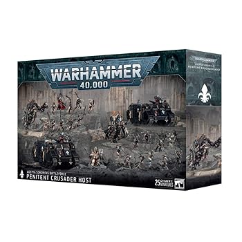 【中古】(人並み外れたに好いたらしい)力くらべ制作室 - ウォーハンマー 40,000 - バトルフォース - アデプタ・ソロリタス:ペニテント・クルセイダー・ホスト