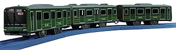 【中古】(人並み外れたに好いたらしい)タカラトミー プラレール 東急電鉄 東横線ラッピング市街電車（青ガエル）