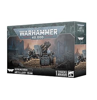【中古】(非常に良い)ゲームワークショップ ウォーハンマー 40,000 - アストラ・ミリタラム:クリーグ砲兵隊