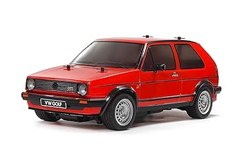 【中古】(非常に良い)タミヤ (TAMIYA) 1/10 電動RCカーシリーズ No.748 フォルクスワーゲン ゴルフ II GTI 16V (MB-01シャーシ) 電動ラジオコントロール 58748
