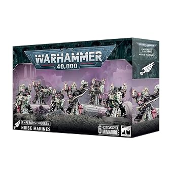 【中古】(非常に良い)ゲームワークショップ - ウォーハンマー 40,000 - エンペラーズチルドレン:ノイズマリーンズ