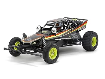 【中古】(非常に良い)タミヤ (TAMIYA) 1/10 電動RCカー 特別企画 No.222 グラスホッパー ブラックエディション 電動ラジオコントロール 47522