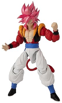 【中古】(人並み外れたに好いたらしい)バンダイ 亜米利加 ドラゴンボールスーパードラゴンスターズ スーパーサイヤ人4 ゴジータ 6.5 動き図形