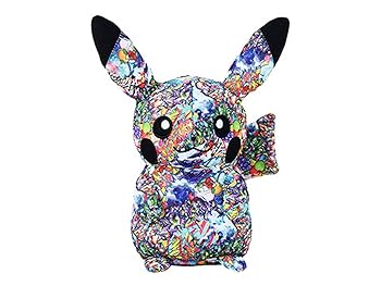 【中古】ぬいぐるみ ピカチュウ ポケモンセンター 渋谷 限定 グラフィティアート Number-D(ナンバー -ディー)コラボ|GoodLifeStore