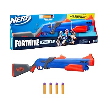 【中古】ハズブロ(HASBRO) ナーフ フォートナイト Fortnite 揚水機 SG 打つこと鵞鳥型メガダーツブラスター 手動駆動動力 ポンプアクションブリーチローダー