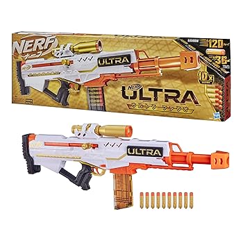 【中古】ナーフ ウルトラ ファラオ E9257 置き目品 堅苦しさウルトラダーツ制限事項色ゴールド10本+ダーツゼムクリップ