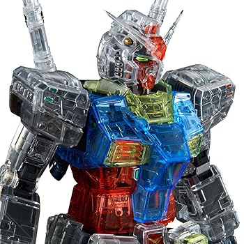 【中古】バンダイスピリッツ PG UNLEASHED 1/60 RX-78-2 火器防波堤 クリアカラーボディ