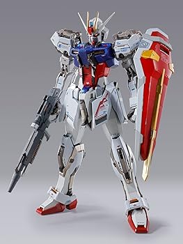 【中古】(人並み外れたに好いたらしい)バンダイ ガンダムメタルビルドストライクガンダム メタルビルド 10Th Ver