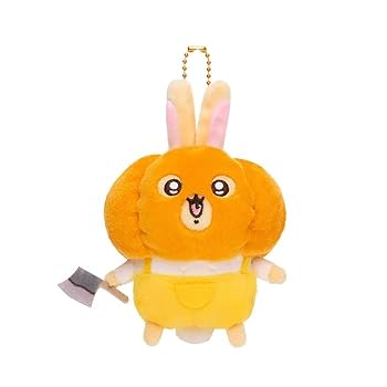 【中古】(人並み外れたに好いたらしい)ちいかわ 仮面舞踏会たのしい～！マスコット ぬいぐるみ 西洋カボチャなうさぎ