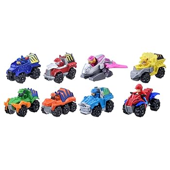 【中古】(人並み外れたに好いたらしい)パウ･見まわる ダイキャストビークル 差し上げ物風呂敷き包み (ダイノver.)