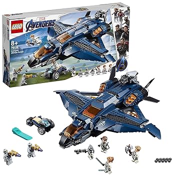 【中古】レゴ(LEGO) スーパー・ヒーローズ アベンジャーズ・アルティメット・クインジェット 76126 立ちはだかる 手あそび お坊っちゃん