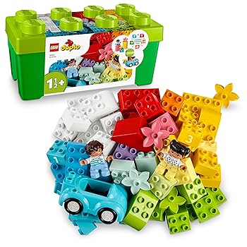 【中古】(人並み外れたに好いたらしい)レゴ(LEGO) デュプロ デュプロの容れもの 晴れ晴れしい書き割り 知育 手あそび 手あそび 赤ちゃん お坊っちゃん 御嬢さん 初めてのレゴブロック 1歳半 2歳 3歳 知育玩