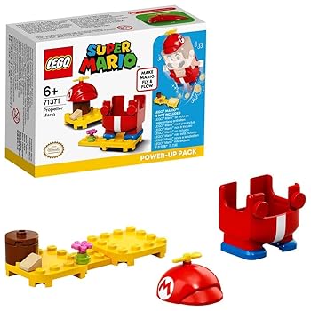 【中古】(人並み外れたに好いたらしい)レゴ(LEGO) 百貨店マリオ 推進機マリオ パワーアップ 風呂敷き包み 71371