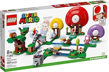 【中古】(人並み外れたに好いたらしい)レゴ(LEGO) 百貨店マリオ キノピオ と 宝さがし 71368