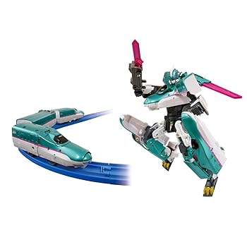 【中古】プラレール 新幹線うつり変わりロボ シンカリオン DXS シンカリオン E5はやぶさ モビール足し加える