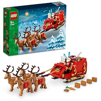 【中古】(人並み外れたに好いたらしい)レゴ(LEGO) サンタのそり 手あそび 手あそび 生まれ落ちる日 差し上げ物 立ちはだかる 飾りつけ お坊っちゃん 御嬢さん 小わっぱ 9歳 10歳 11歳 小学生 室内装飾 オシャレ 40499