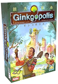 【中古】(人並み外れたに好いたらしい)余暇活動ジャパン 公孫樹都市(ギンコポリス) 日本語版 (1-5人用 45分 10才以上向け) ゲーム盤力くらべ