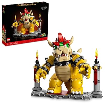 【中古】レゴ(LEGO) 百貨店マリオ 大天魔波旬クッパ 手あそび 手あそび 生まれ落ちる日 差し上げ物 立ちはだかる 母の日 父の日 成人男性 亭主もち マリオ グッズ 力くらべ 71411