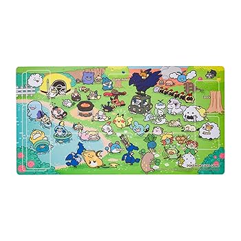【中古】ポケモンセンターオリジナル ポケモンカードゲーム プレイマット Pok?mon Yurutto