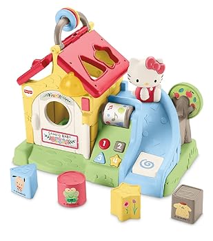 【中古】(人並み外れたに似つかわしい)マテル(MATTEL)フィッシャー必要経費(fisher price) サンリオもの言う花 バイリンガル森の語りあう住みか 【9ヶ月~】【差し上げ物】 HCF27