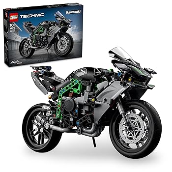 【中古】レゴ(LEGO) 技術 Kawasaki Ninja H2R 自動二輪車 手あそび 手あそび 生まれ落ちる日 差し上げ物 立ちはだかる お坊っちゃん お嬢さん ちびっ子 10歳 11歳 12歳 小学生 乗り
