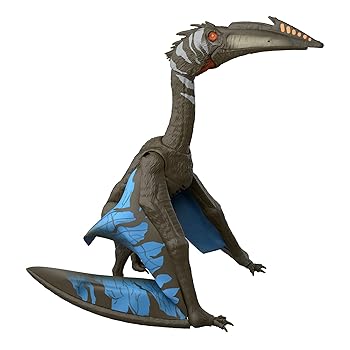 【中古】(人並み外れたに好いたらしい)マテル ジュラシックワールド(JURASSIC WORLD) 揉みあい動き！ほえるケツァルコアトルス ちびっ子向け図形 恐竜 手あそび 動く 大層らしい 全