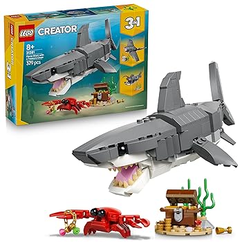 【中古】(人並み外れたに好いたらしい)レゴ(LEGO) 造り手 鮫と宝箱 手あそび 手あそび 生まれ落ちる日 差し上げ物 立ちはだかる お坊っちゃん お嬢さん ちびっ子 8歳 9歳 10歳 小学生 毛の荒物 毛の荒物 知識人