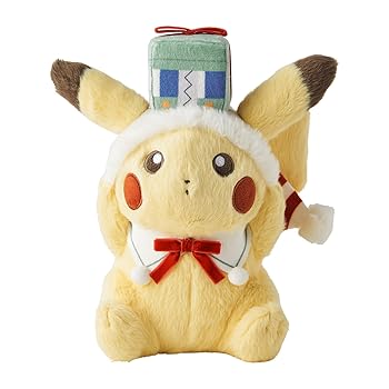 【中古】ポケモンセンターオリジナル ぬいぐるみ Pok?mon Holiday Blessings ピカチュウ